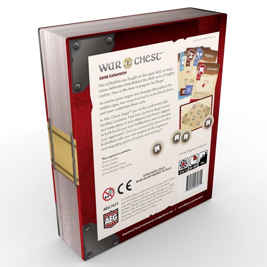 War Chest Board Game Siege Expansion Monopolis Toko Board Games